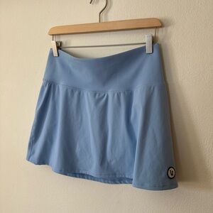 Stylish Light Blue Mini Skirt